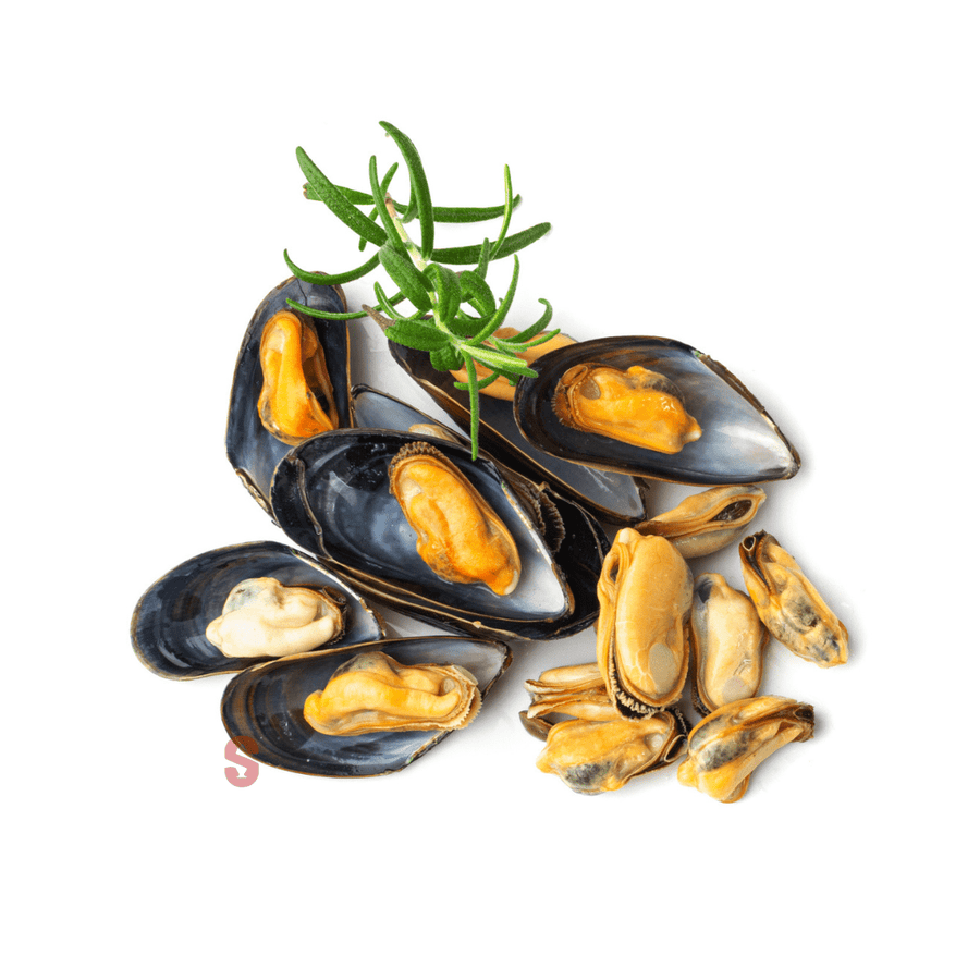 Half Shell Mussels 800g